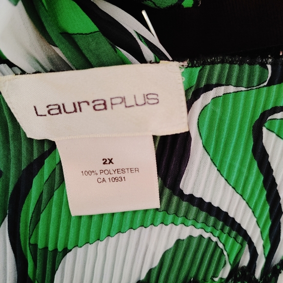 Laura Tops Laura Plus 34 Sleeve Chifon Blouse Size 2x Poshmark